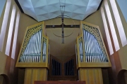 Orgel, Firma Simon, Borgentreich; 1308 Pfeifen, 26 Register (Foto: E.Valerius)